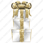 JAZZY GIFT BOX: WHITE & GOLD