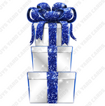 JAZZY GIFT BOX: WHITE & BLUE