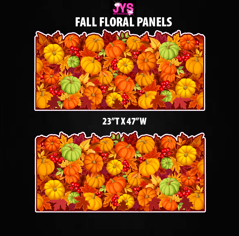 FALL FLORAL PANELS 1