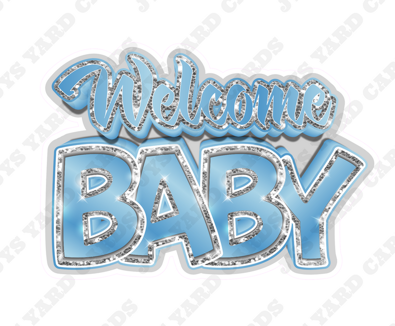WELCOME BABY CENTERPIECE 1