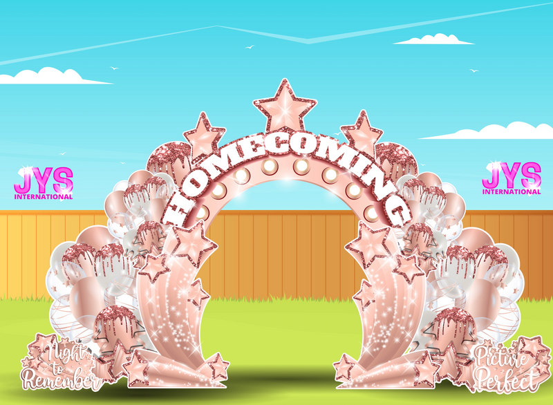HOMECOMING PHOTO ARCH: ROSE GOLD