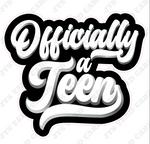 OFFICIALLY A TEEN