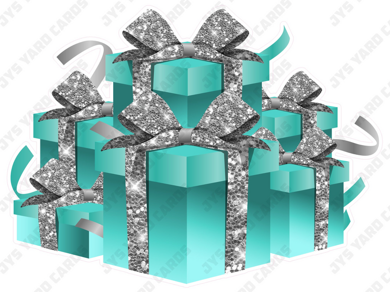 GIFT BOX BUNDLE: TEAL & SILVER