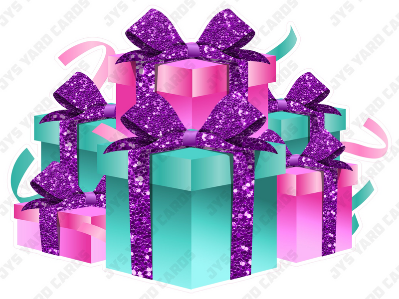 GIFT BOX BUNDLE: PINK, PURPLE & TEAL