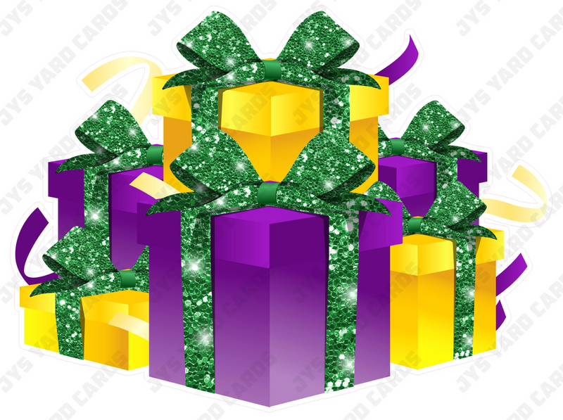 GIFT BOX BUNDLE: PURPLE, YELLOW & GREEN