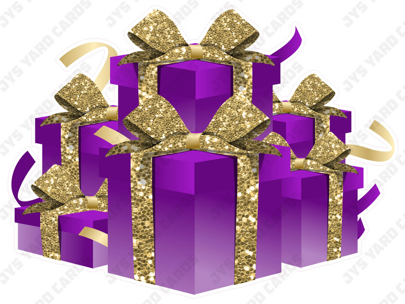 GIFT BOX BUNDLE: PURPLE & GOLD