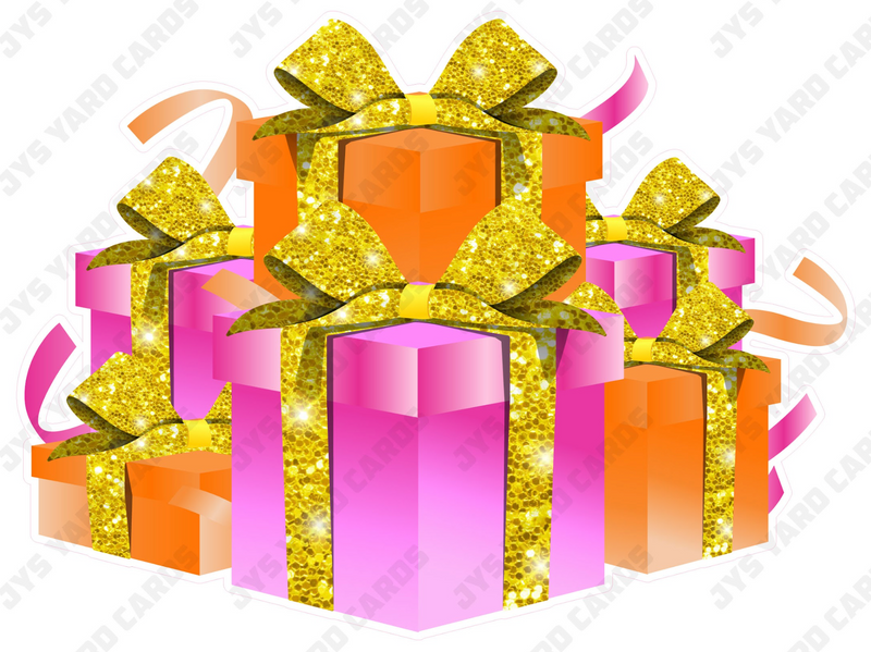 GIFT BOX BUNDLE: PINK, ORANGE & YELLOW