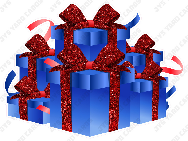 GIFT BOX BUNDLE: BLUE & RED