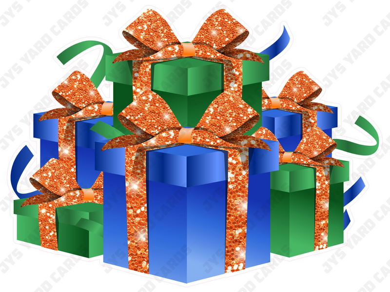 GIFT BOX BUNDLE: BLUE, GREEN & ORANGE