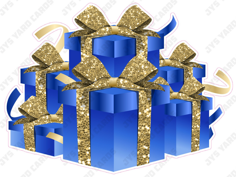GIFT BOX BUNDLE: BLUE & GOLD