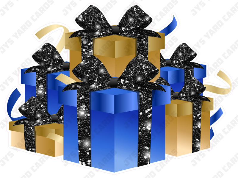 GIFT BOX BUNDLE: BLUE, GOLD & BLACK