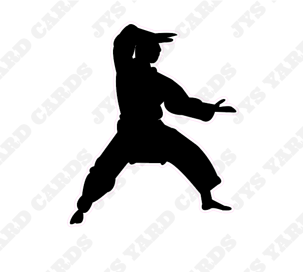 KARATE 3 - Yard Card Signs by JYS International