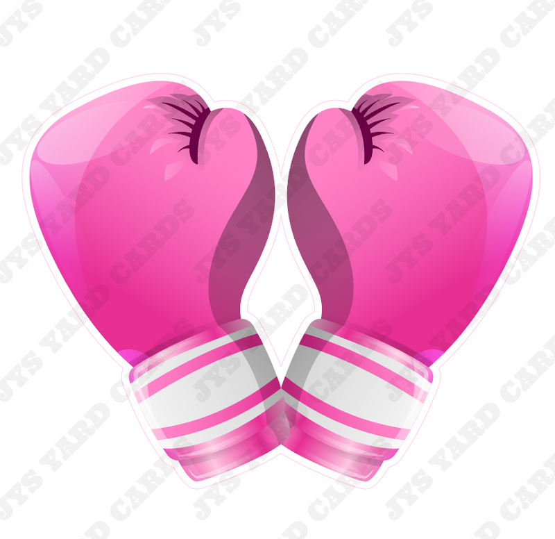 PINK BOXING GLOVES
