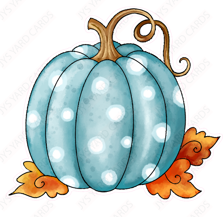 BLUE PUMPKIN - Yard Card Signs by JYS International