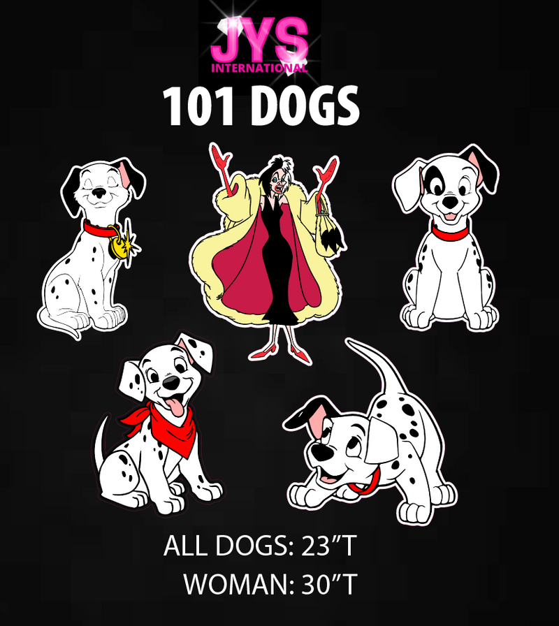 101 DOGS: HALF SHEET