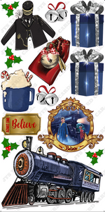 POLAR EXPRESS INSPIRED - Yard Card Signs by JYS International