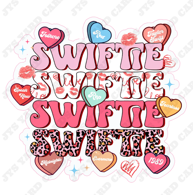 SWIFTIE, SWIFTIE STATEMENT - Yard Card Signs by JYS International