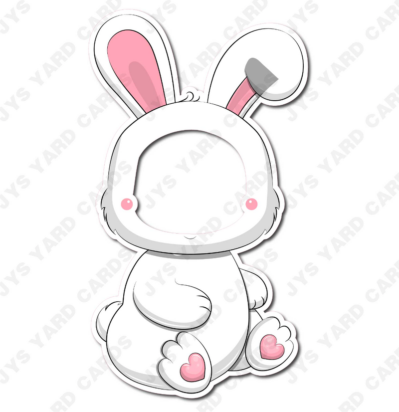 BUNNY w/ FACE CUT OUT