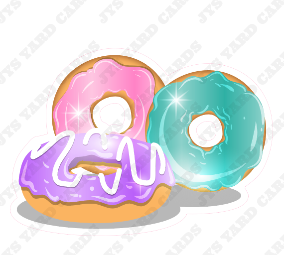 DONUT BUNDLE - Yard Card Signs by JYS International