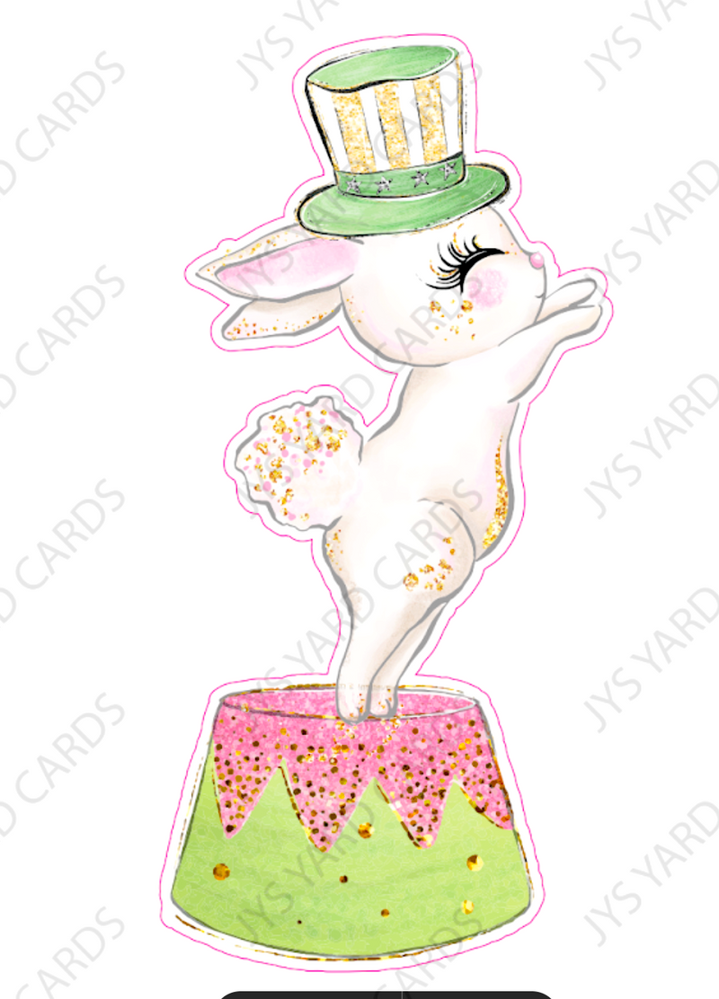 WHIMSICAL BUNNY 3 - Yard Card Signs by JYS International