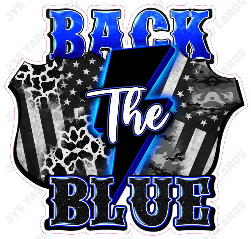 BACK THE BLUE 1