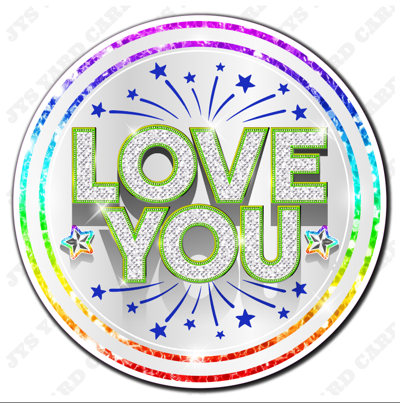 LOVE YOU: WHITE RAINBOW