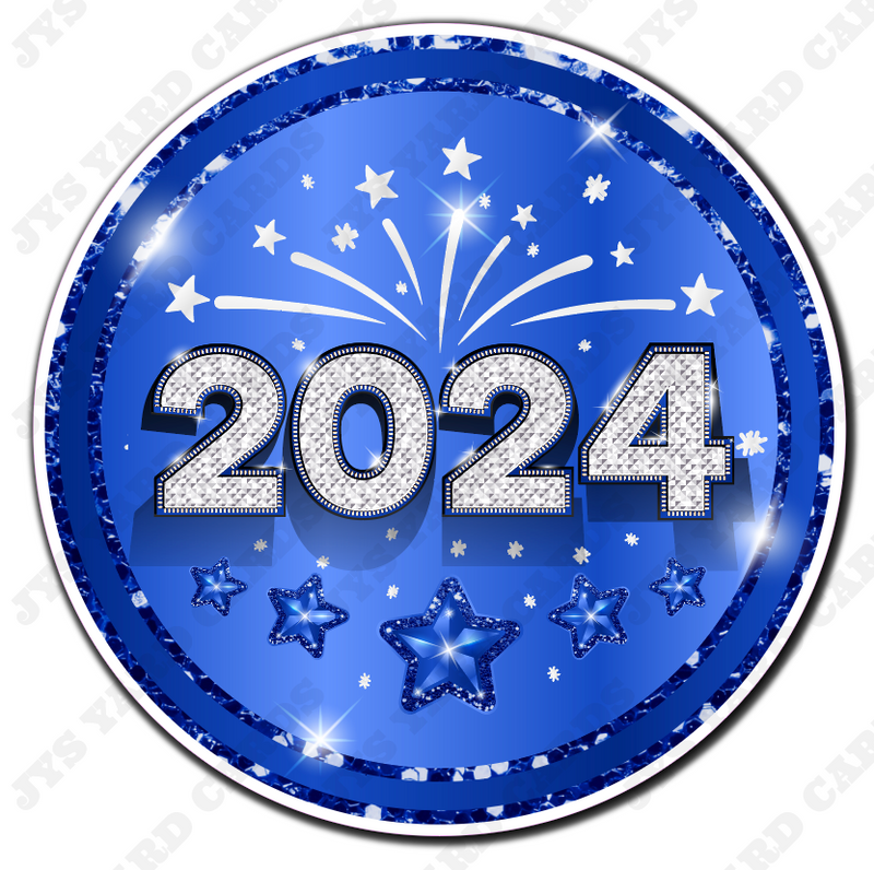 2024 Round Keepsake: Blue