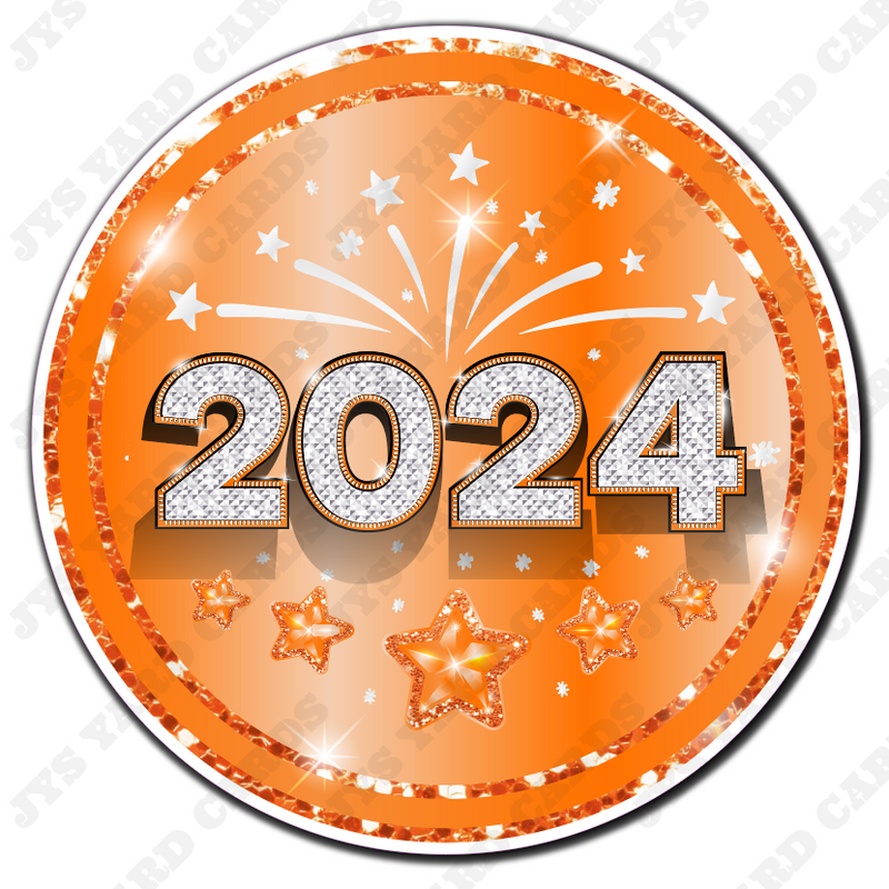 2024 Round Keepsake: Orange