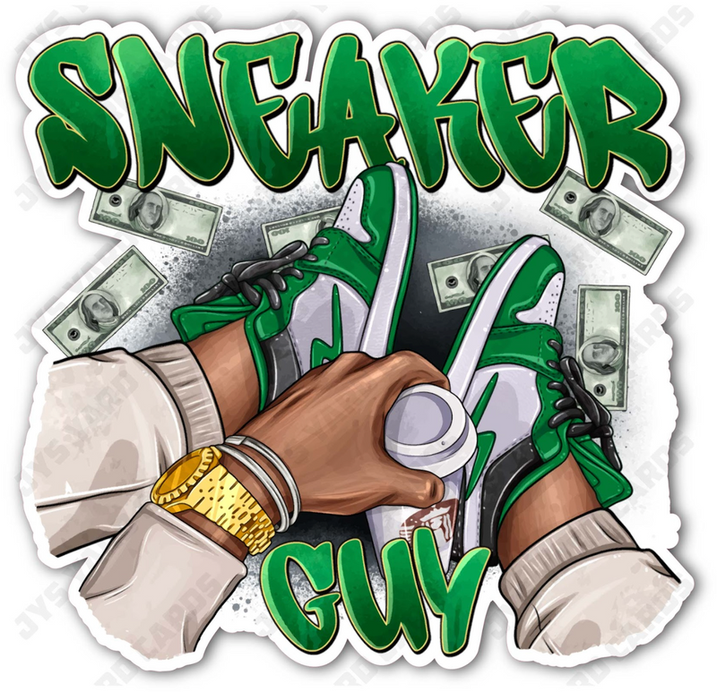 SNEAKER GUY: GREEN