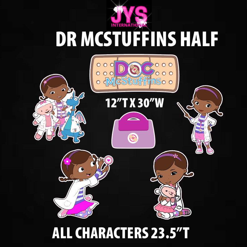 DR MCSTUFFINS HALF