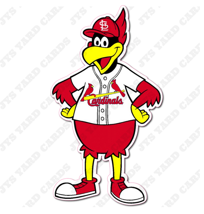 CARDINALS BASEBALL MASCOT