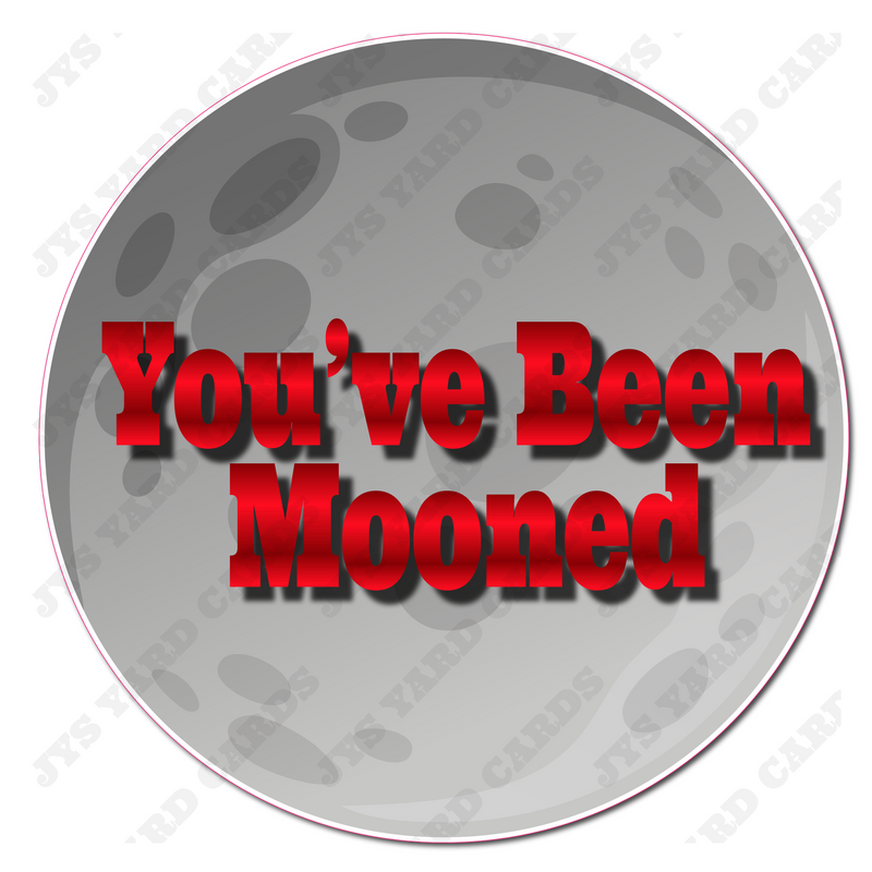 YOU'VE BEEN MOONED – JYS Party Decor