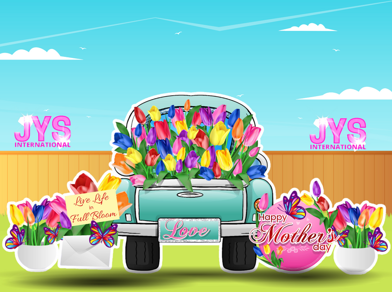 TULIP TRUCK (4ft Tall Truck)