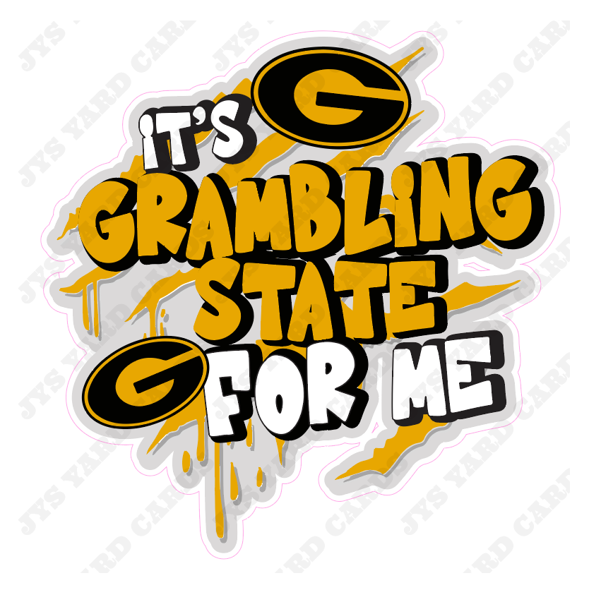 GRAMBLING 2 - Yard Card Signs by JYS International