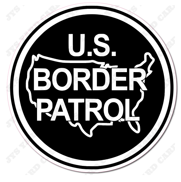 BORDER PATROL 3 - Yard Card Signs by JYS International