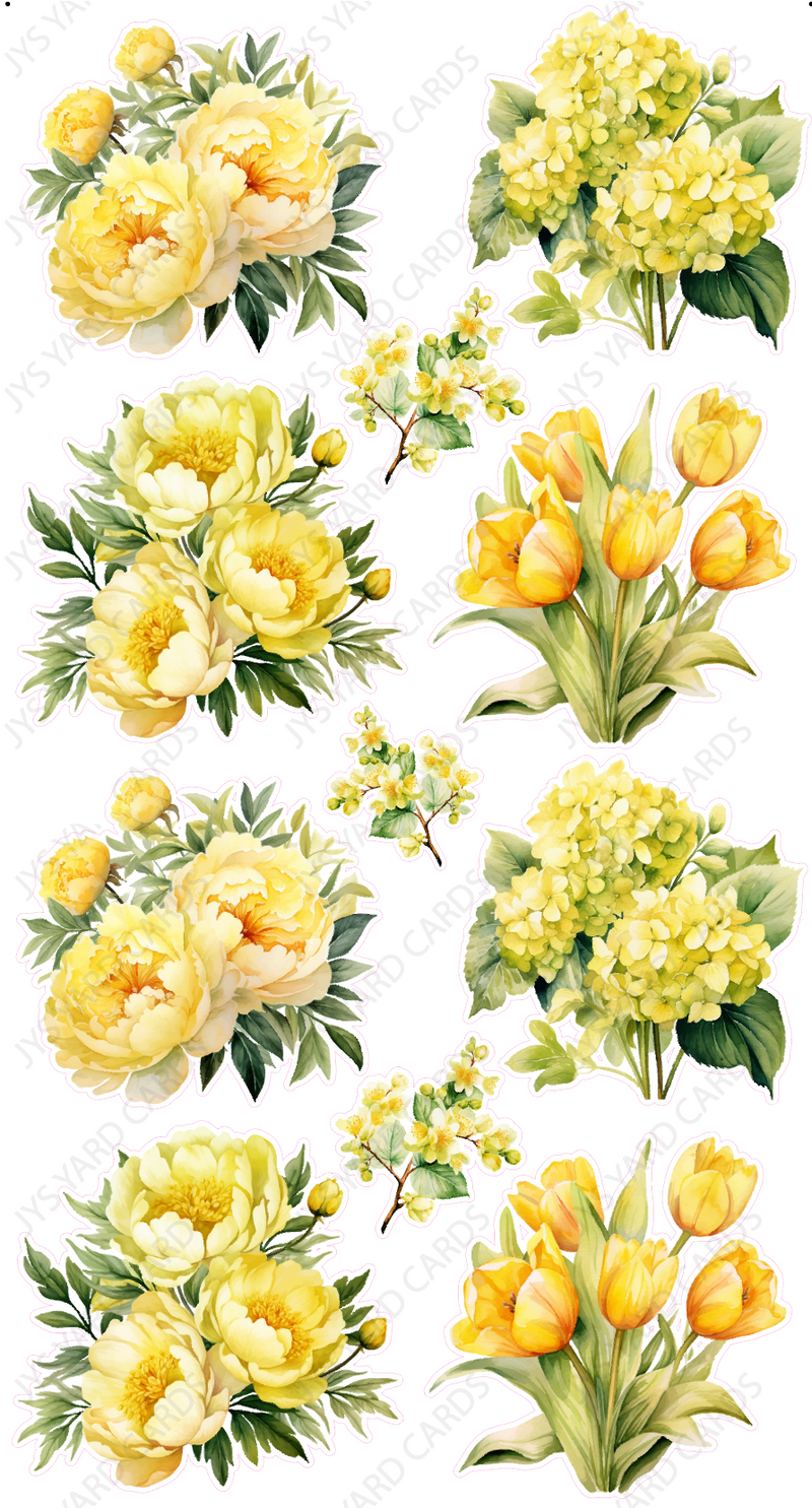 YELLOW FLORALS