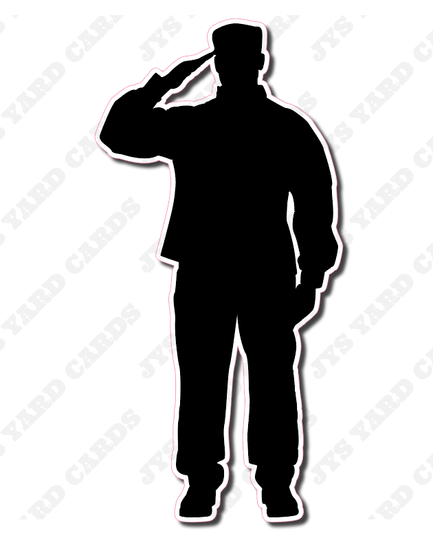 SOLDIER 1 - Yard Card Signs by JYS International