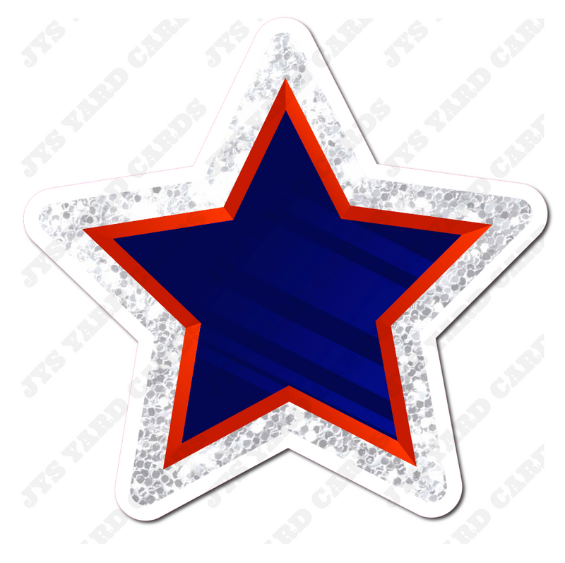 RED, WHITE, BLUE STAR