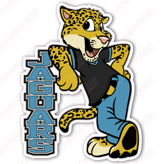 STANDING JAGUAR MASCOT