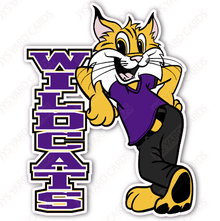 STANDING WILDCAT 2 MASCOT