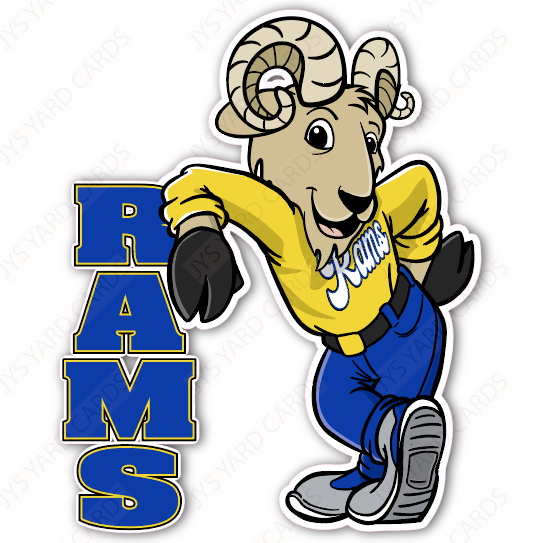 STANDING RAM MASCOT