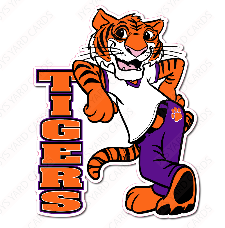 STANDING TIGER MASCOT 2