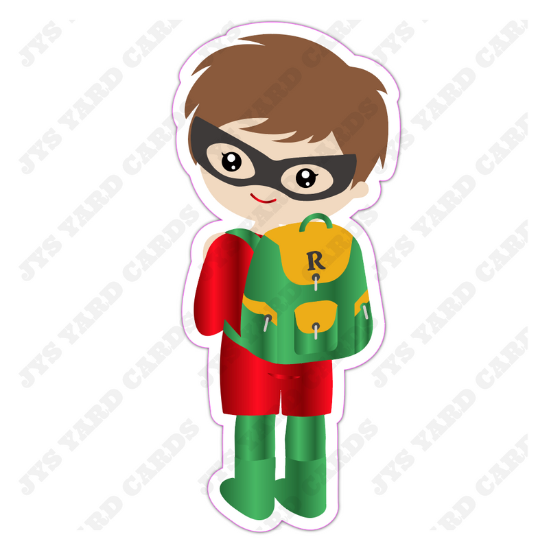 SUPERHERO KID 4 - Yard Card Signs by JYS International