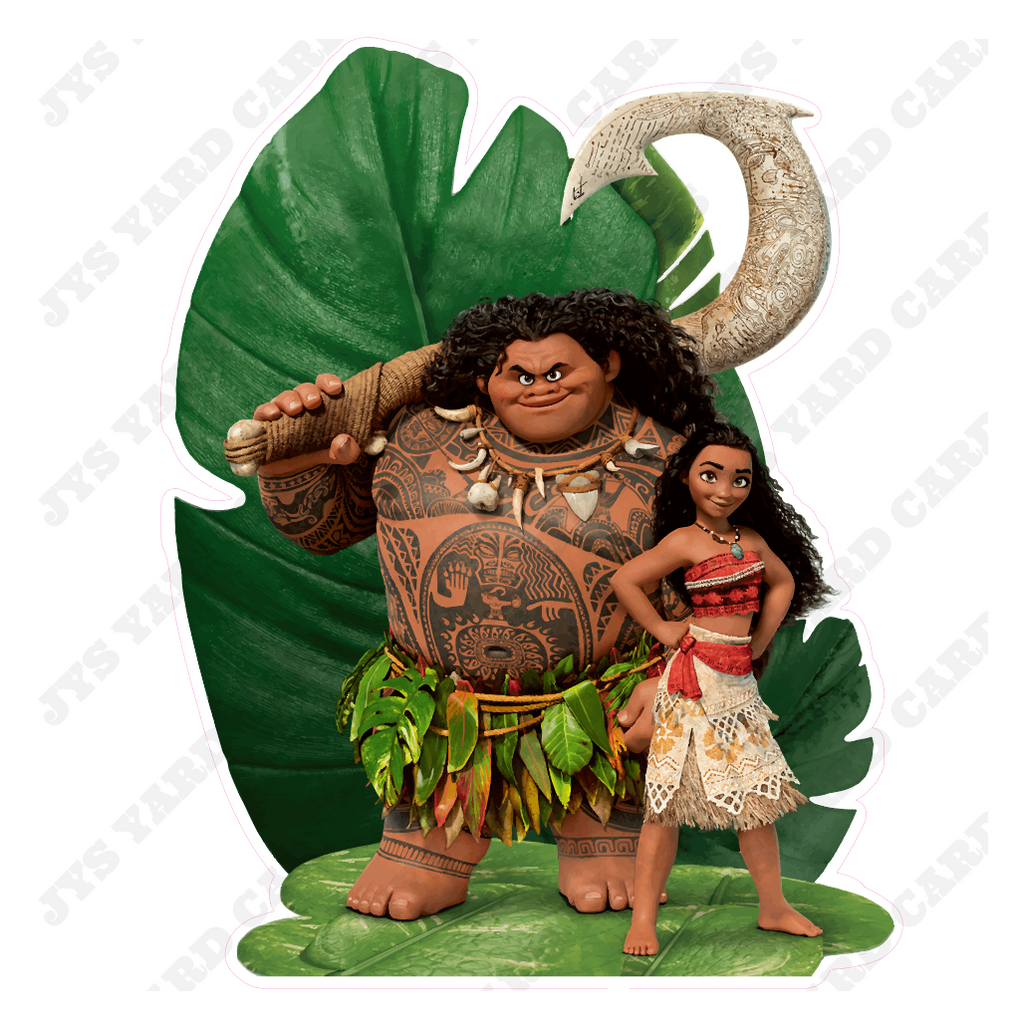 MOANA SINGLES: 1 - Yard Card Signs by JYS International