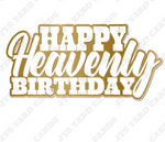 Heavenly Birthday Centerpiece - Yard Card Signs by JYS International