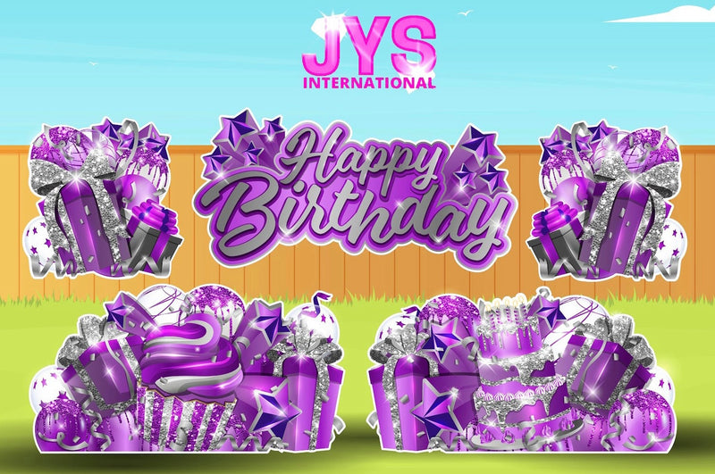 JAZZY HBD ALL-N-1: SILVER & PURPLE