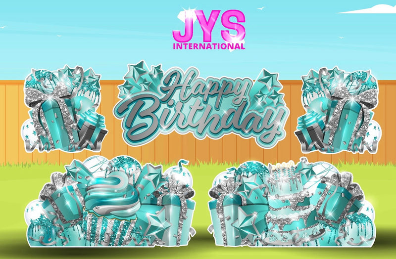 JAZZY HBD ALL-N-1: SILVER & TEAL