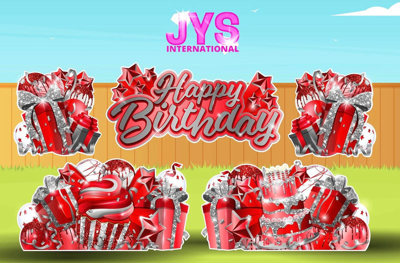 JAZZY HBD ALL-N-1: SILVER & RED