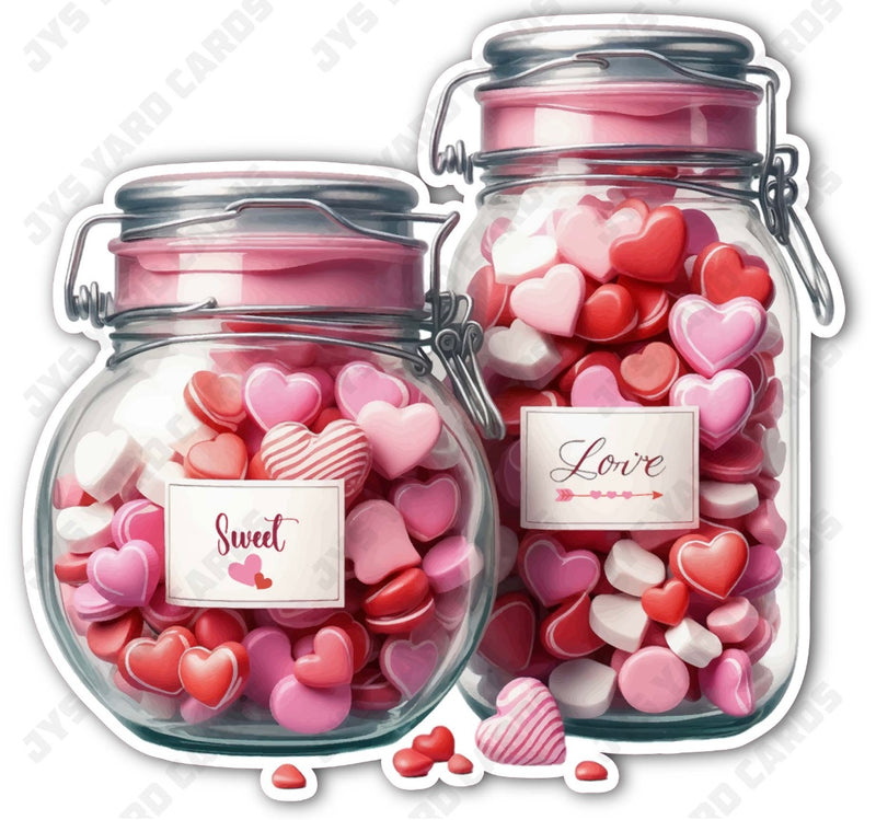 SWEET LOVE CANDY - Yard Card Signs by JYS International