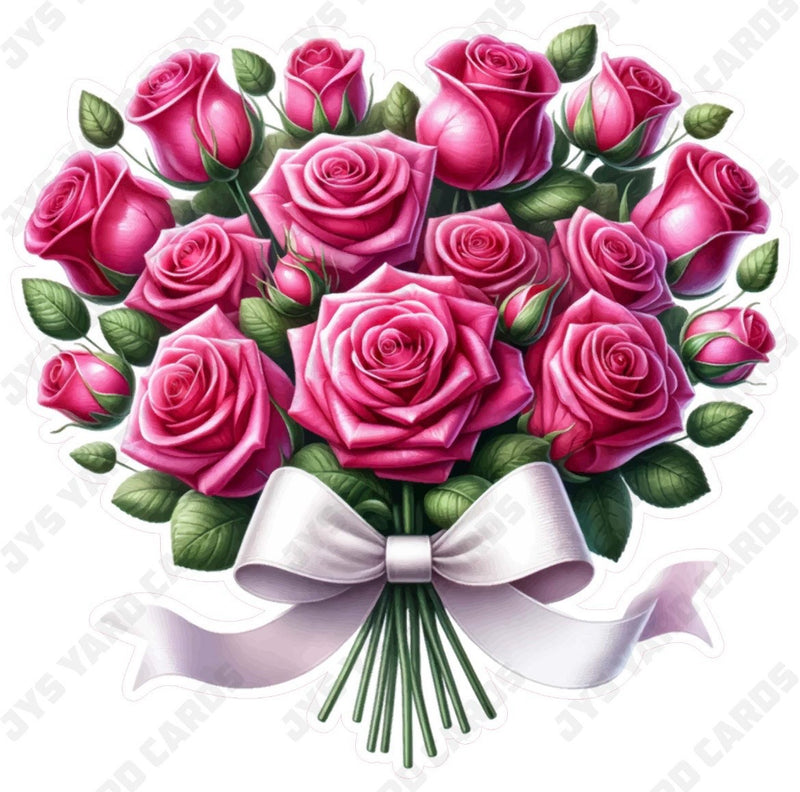 HOT PINK ROSE BUNDLE